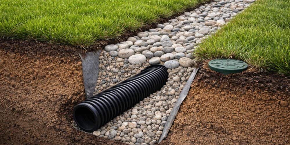 French Drain Installation
